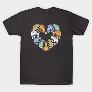 Love to see cats eating T-Shirt